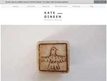 Tablet Screenshot of katedineen.com